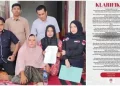 Ketua Tim Hotman Paris 911, Putra Safrizal bersama tim Haji Uma mengundurkan diri sebagai kuasa hukum keluarga Saiful Abdullah, pada Jumat (17/5/). (Foto: For Infoaceh.net)