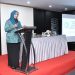 Pj Ketua PKK Aceh Mellani Subarni membuka rapat koordinasi pokja II di Hotel Rasamala Banda Aceh