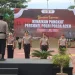 Kapolda Aceh Irjen Pol Achmad Kartiko saat memimpin upacara kenaikan pangkat personel Polri Polda Aceh periode 1 Juli 2024 di lapangan apel, Mapolda Aceh, Ahad pagi (30/6/2024). (Foto: For Infoaceh.net)