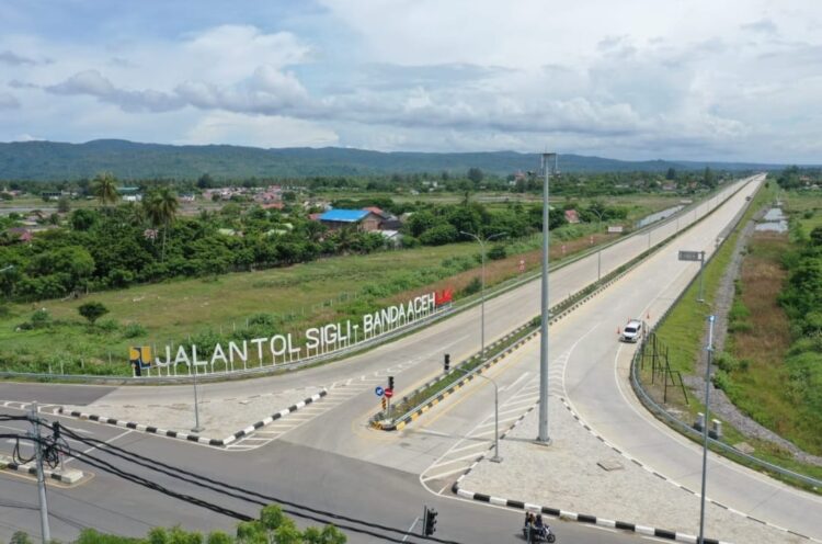 Tarif Jalan Tol Sigli - Banda Aceh (Sibanceh) bakal segera naik dalam waktu dekat. Foto: Istimewa