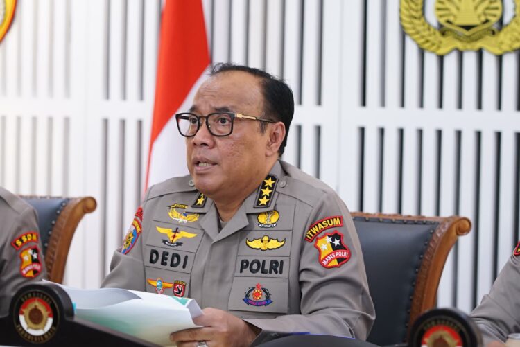 Irwasum Polri Komjen Pol Dedi Prasetyo