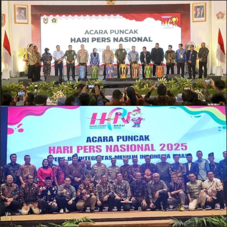 Hari Pers Nasional (HPN) 9 Februari 2025 berlangsung di dua lokasi yaitu Kalimantan Selatan dan Pekanbaru, Riau