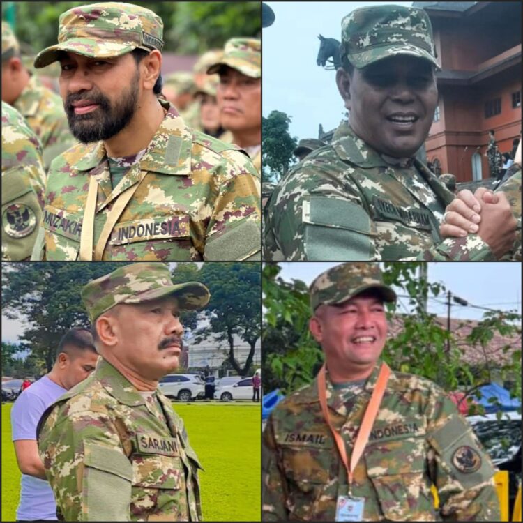 Empat mantan panglima GAM kini masuk Akmil Magelang Jawa Tengah untuk mengikuti kegiatan retreat kepala daerah sejak Jum'at (21/2). (Foto: Dok. Infoaceh.net)