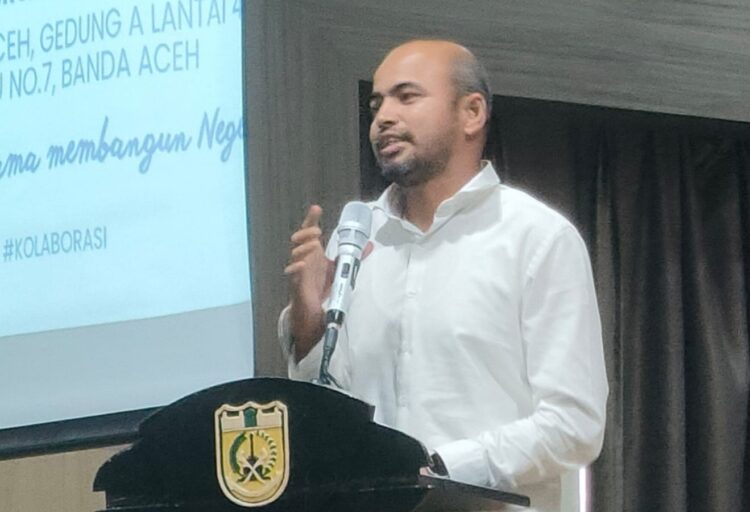 Said Fauzan terpilih sebagai Ketua Umum DPP KAMI MOSA yang baru, dalam Musyawarah Keluarga (MUSGA) VI di aula Balai Kota Banda Aceh, Sabtu (22/2). (Foto: For Infoaceh.net)