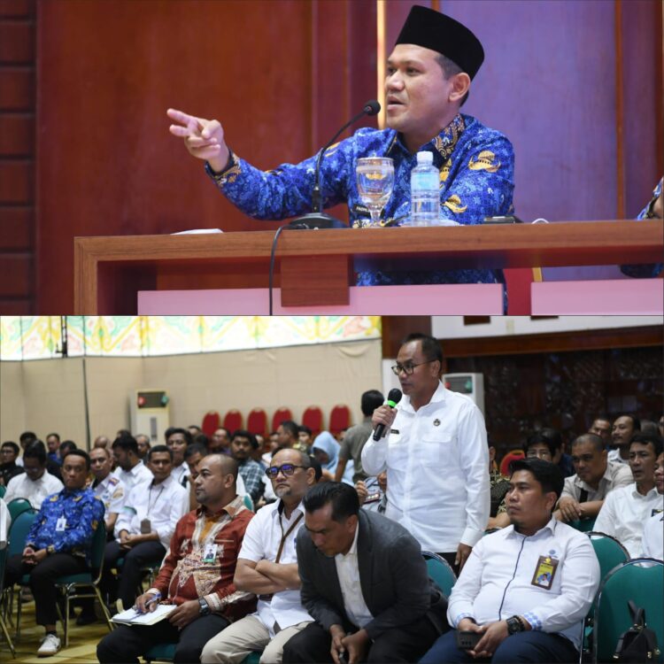 Wagub Aceh Fadhlullah mengundang petinggi BUMD, BUMN, serta berbagai pemangku kepentingan di Aceh di Anjong Mon Mata, Kompleks Meuligoe Gubernur Aceh, Senin (17/2)