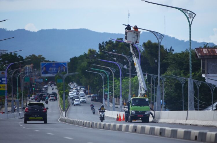 Ribuan meter kabel jaringan lampu jalan di Kota Banda Aceh dicuri pihak yang tidak bertanggung jawab