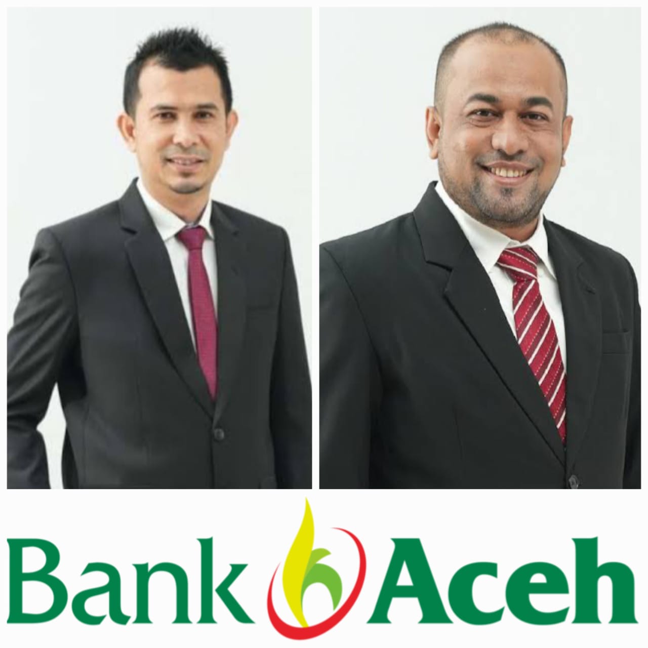 Hendra Supardi dan Fadhil Ilyas, dua Direksi Bank Aceh yang menjadi Plt. Dirut