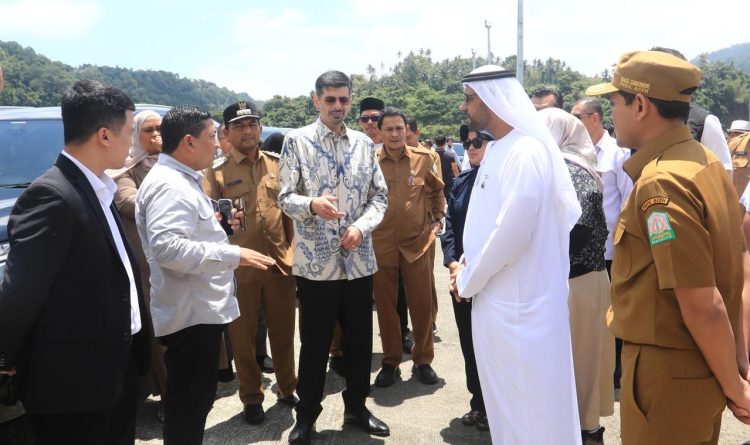 Kunjungan Delegasi UEA, yang dipimpin oleh Duta Besar Abdulla Salem AlDhaheri bersama Direktur Mubadala Energy Indonesia, Abdulla Bu Ali, ke Kota Sabang
