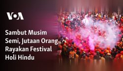 Sambut Musim Semi, Jutaan Orang Rayakan Festival Holi Hindu