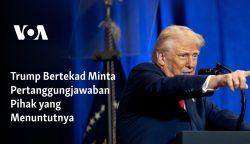 Trump Bertekad Minta Pertanggungjawaban Pihak yang Menuntutnya