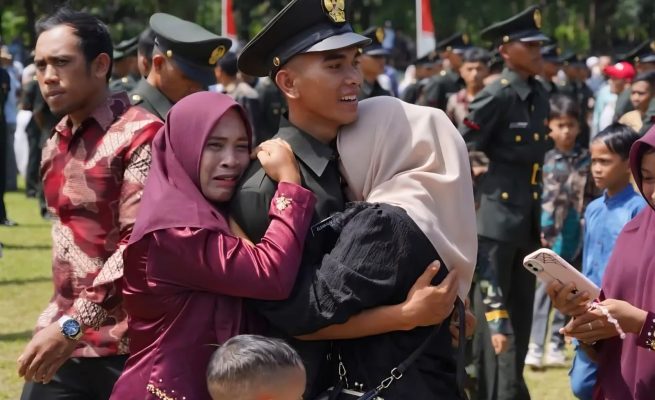 Sebanyak 78 orang anak yatim lulus menjadi Anggota TNI AD di Kodam Iskandar Muda (IM)