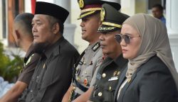 Wakil Ketua DPRK Aceh Tengah Hamdan SH hadir pada upacara Peringatan Hari Otonomi Daerah (OTDA) ke–29 Tingkat Kabupaten Aceh Tengah Tahun 2025, Senin (28/4).