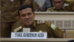 Wagub Fadhlullah dalam Rapat Dengar Pendapat (RDP) bersama Komisi II DPR RI di Jakarta, Senin (28/4)