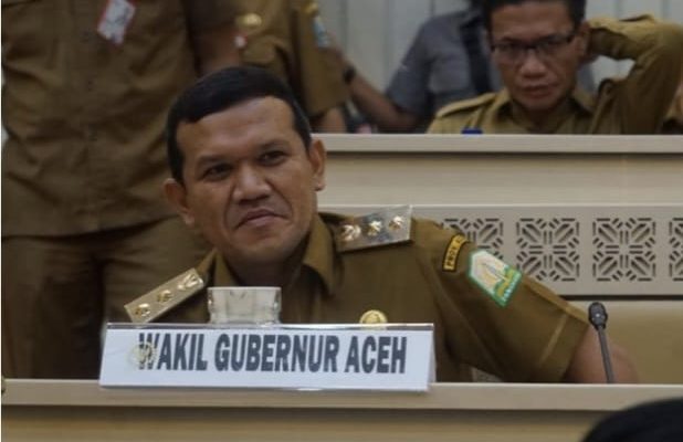 Wagub Fadhlullah dalam Rapat Dengar Pendapat (RDP) bersama Komisi II DPR RI di Jakarta, Senin (28/4)