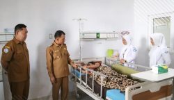 Wakil Bupati Aceh Selatan Baital Mukadis saat melakukan sidak RSUDYA Tapaktuan beberapa waktu lalu