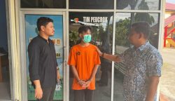 Unit PPA Satreskrim Polres Aceh Utara mengamankan pria berinisial Z (23), warga Lhoksukon, Aceh Utara, atas dugaan pemerkosaan seorang anak perempuan berusia 14 tahun. (Foto: Dok. Polres Aceh Utara)