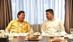 Bobby Nasution dan Airlangga