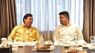 Bobby Nasution dan Airlangga