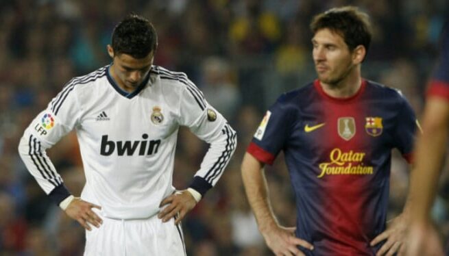 Cristiano Ronaldo versus Lionel Messi