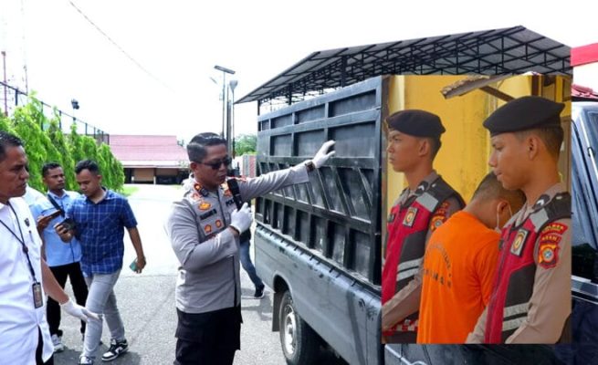 Polres Aceh Utara mengungkap kasus penyalahgunaan pengangkutan dan niaga BBM subsidi jenis solar tanpa izin usaha yang sah. (Foto: Dok. Polres Aceh Utara)
