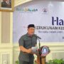 Bupati Aceh Besar Muharram Idris menghadiri acara Halal bi Halal Kerukunan Keluarga Aceh Rayeuk (KEKAR) yang digelar di Gedung B BPSDM Kemendagri, Kalibata, Jakarta Selatan, Sabtu (10/5)
