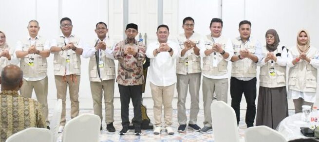 Pemerintah Kota Banda Aceh menjamu para delegasi Aceh Travel Mart dalam sebuah jamuan makan malam di Pendopo Wali Kota, Senin malam, 19 Mei 2025.