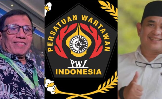 Hendry Ch Bangun dan Zulmansyah Sekedang (Foto: Dok. PWI)