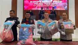 Polres Pidie Jaya menangkap seorang suami pelaku pembunuhan istri di Bandar Dua kurang dari 24 jam setelah kejadian. (Foto: Dok. Polres Pidie Jaya)