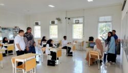 Sebanyak 1.205 peserta mengikuti ujian SKTT PPPK Tahap II Tahun 2024 di lingkungan Kemenag Aceh, Sabtu (31/5/2025). (Foto: For Infoaceh.net)