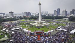 Serikat Buruh dan Pekerja Apresiasi Kehadiran Presiden Prabowo pada Peringatan Hari Buruh Internasional