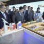 Presiden Republik Indonesia Prabowo Subianto bersama Premier Republik Rakyat Tiongkok (RRT) Li Qiang menghadiri acara Indonesia-China Business Reception 2025 di Hotel Shangri-La, Jakarta, Sabtu (24/5/2025).