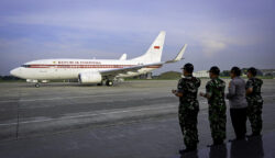 Presiden Republik Indonesia, Prabowo Subianto, bertolak ke Kuala Lumpur, Malaysia, untuk menghadiri Konferensi Tingkat Tinggi (KTT) ke-46 ASEAN, Minggu (25/5/2025).
