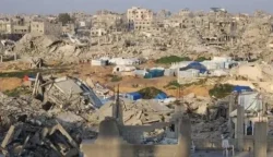Situasi akibat konflik Israel-Hamas di Gaza. (Foto: Dok. X/OHCHR Palestine)