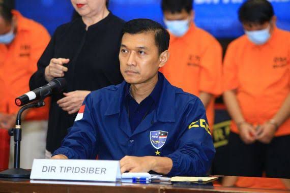 Dirtipidsiber Bareskrim Polri Brigjen Pol Himawan Bayu Aji
