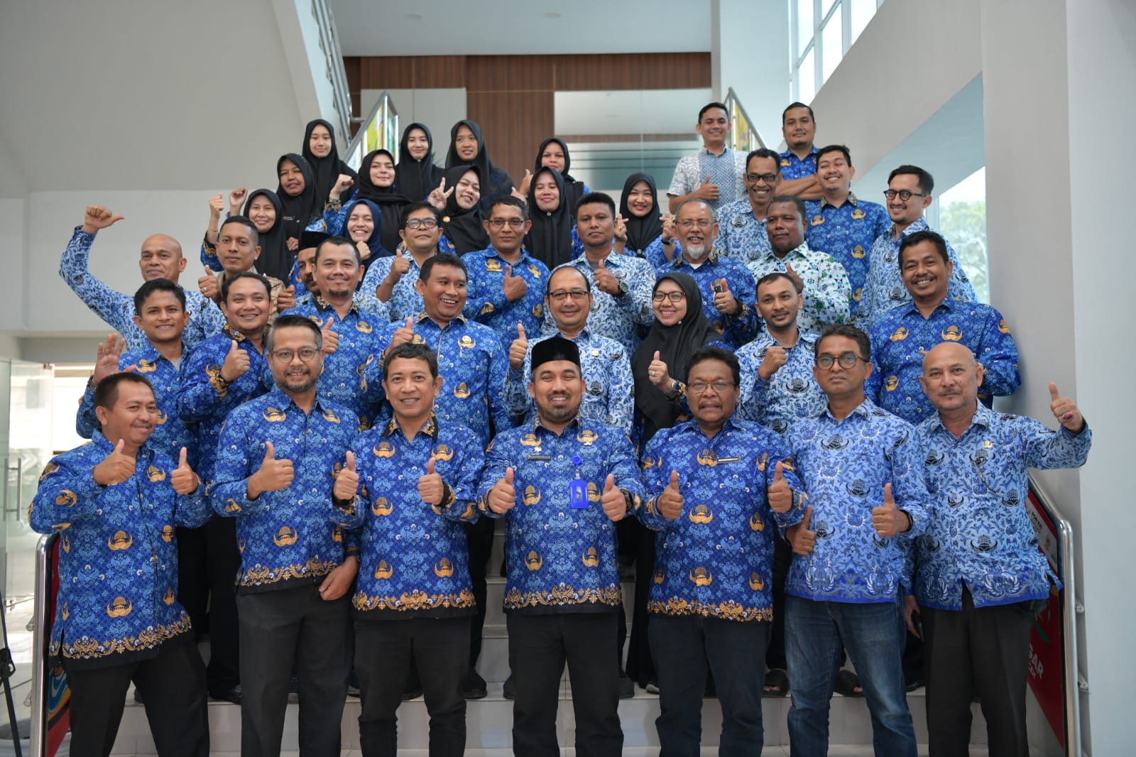 Menyahuti instruksi Gubernur Aceh Muzakir Manaf DPMPTSP Aceh menggalang dana bantuan kemanusian untuk warga Palestina