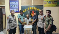 Satreskrim Polres Pidie Jaya menangkap tiga pencuri dan penadah peralatan milik BMKG (Foto: Dok. Satreskrim Polres Pidie Jaya)