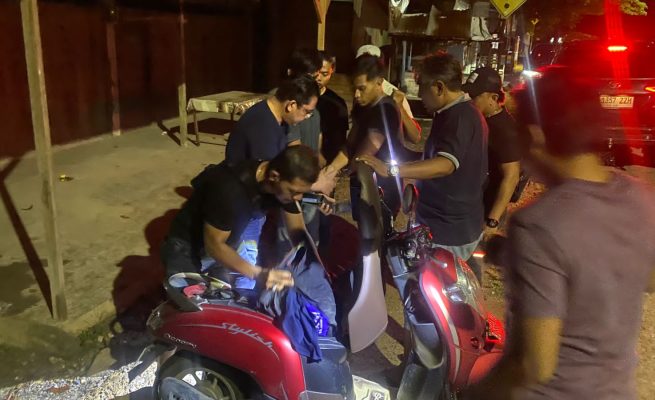 Unit Ranmor Satreskrim Polresta Banda Aceh bersama Resmob Polres Langsa mengungkap pencurian sepeda motor Honda Scopy BL 5531 PBA yang terjadi di Warkop Hom Hai Gampong Lambaro Skep