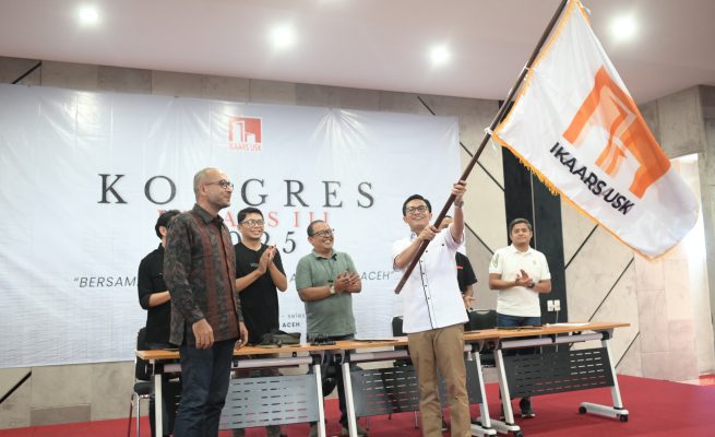 Ketua DPRK Banda Aceh Irwansyah ST terpilih menjadi Ketua Ikatan Alumni Arsitektur Universitas Syiah Kuala (IKAARS-USK) Periode 2025 - 2029.