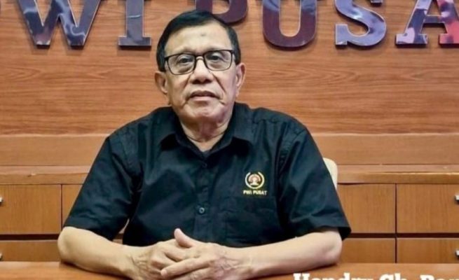 Ketua Umum PWI Pusat Hendry Ch Bangun
