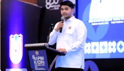 Direktur Eksekutif KADIN Kota Banda Aceh, Muhammad Luthfi, dalam RAPIM KADIN 2025 di Hote Hermes Palace, Senin (5/5)