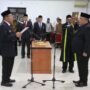Bupati Pidie Jaya Sibral Malasyi melantik Munawar Ibrahim sebagai Sekda di aula Cot Trieng, Kantor Bupati Pidie Jaya, Senin sore, 5 Mei 2025