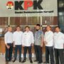 Wakil Ketua DPRK Aceh Tengah H. Hamdan S.H Bersama Bupati Aceh Tengah Drs. Haili Yoga M.SI Mengikuti Rakor Nasional KPK. (Foto: For Infoaceh.net)