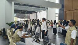 Sebanyak 1.077 Calon PPPK Kanwil Kemenag Aceh Tahap II mengikuti seleksi kompetensi di Hotel The Pade, Aceh Besar, Rabu-Kamis (7-8 Mei 2025)
