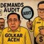 Koordinator Forum Beringin Bersama Teuku Alfian yang juga Wakil Ketua Bidang Hukum DPD I Partai Golkar Aceh