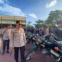 Kapolresta Banda Aceh Kombes Pol Joko Heri Purwono memimpin apel pembentukan Tim Anti Premanisme di Lapangan apel Mapolresta Kamis (8/5)