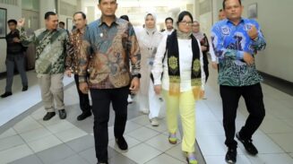 Wamendikti Saintek Prof Stella Christie PhD mengunjungi kampus Politeknik Aceh, Kamis, 8 Mei 2025