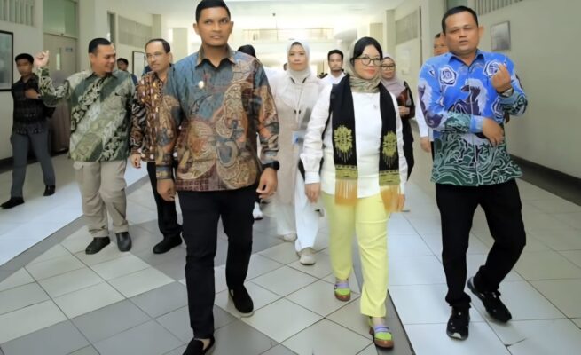 Wamendikti Saintek Prof Stella Christie PhD mengunjungi kampus Politeknik Aceh, Kamis, 8 Mei 2025