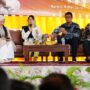 Wakil Menteri Pendidikan Tinggi Sains dan Teknologi, Prof Stella Christie PhD di SMA Negeri 10 Fajar Harapan, Kamis (8/5)