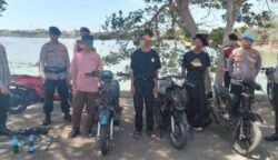 Polres Lhokseumawe membubarkan balap liar di kawasan Waduk Pusong, Kecamatan Banda Sakti, Kota Lhokseumawe, Jum'at (9/5) siang, bertepatan waktu pelaksanaan shalat Jum'at