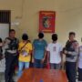 Satgas Ops Premanisme Polda Aceh mengamankan tiga pelaku pungli di kawasan wisata Pantai Pulau Kapuk, Kecamatan Lhoknga, Aceh Besar, Kamis, 8 Mei 2025